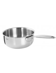 Casserole inox Castel'Pro -...