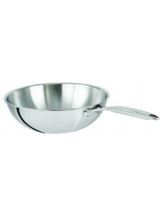 Wok inox Castel'Pro - CRISTEL
