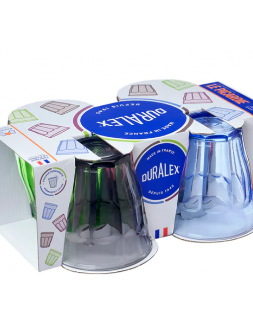 Verres colorés x4 Picardie...
