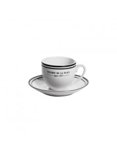 Tasse avec soucoupe Bistrot...