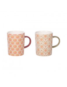 Coffret de 2 mugs Rangoli