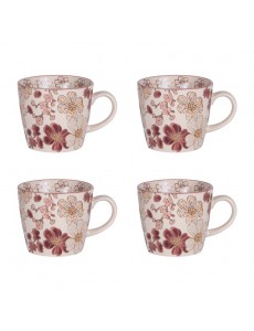 Coffret de 4 tasses Kiyo -...