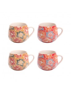 Coffret de 4 mugs Zéphyr -...