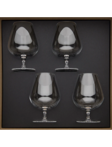 Coffret 4 verres à Cognac...