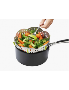 Panier vapeur pliable en...