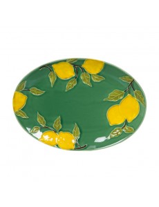 Plat ovale Lemon 39x28cm -...
