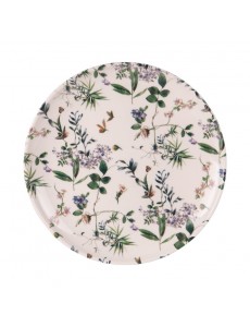 Assiette plate Champêtre -...