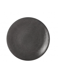 Assiette plate Stone gris -...